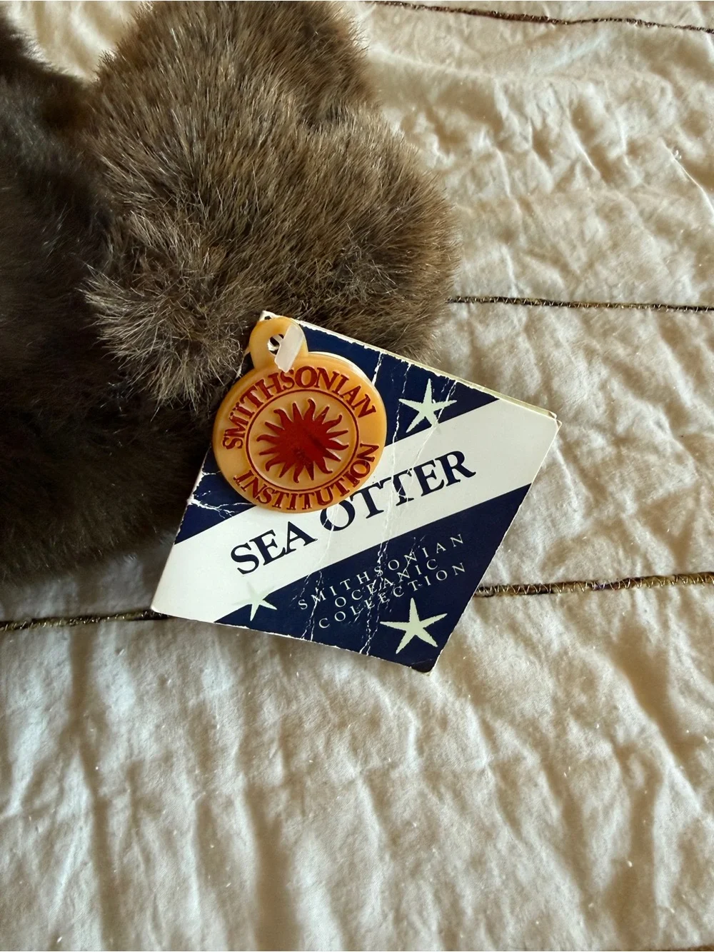 Smithsonian Institution Oceanic Collection Plush Sea Otter